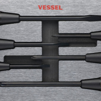 Wood Compo 8-Piece Tang Through Set